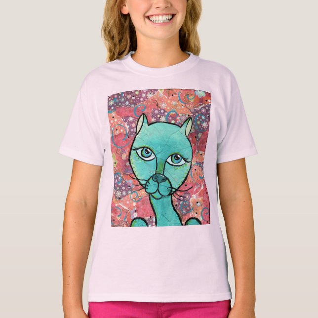 Daphne the Cat T-Shirt (Front)