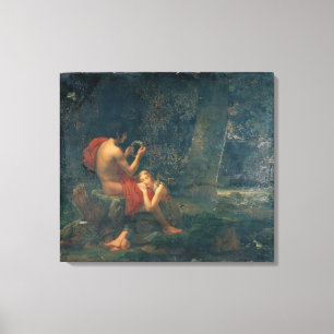 Daphnis and Chloe, 1824-25 Canvas Print