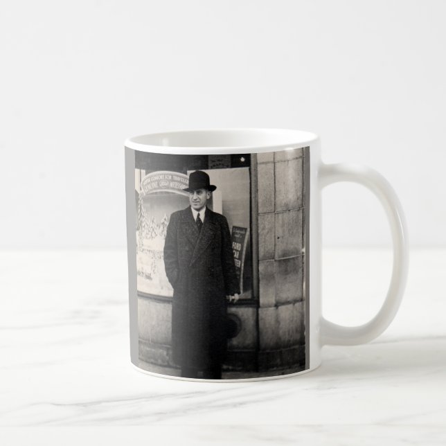 dapper 1930s man photo coffee mug (Right)
