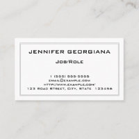 Dapper and Basic Professional Business Card