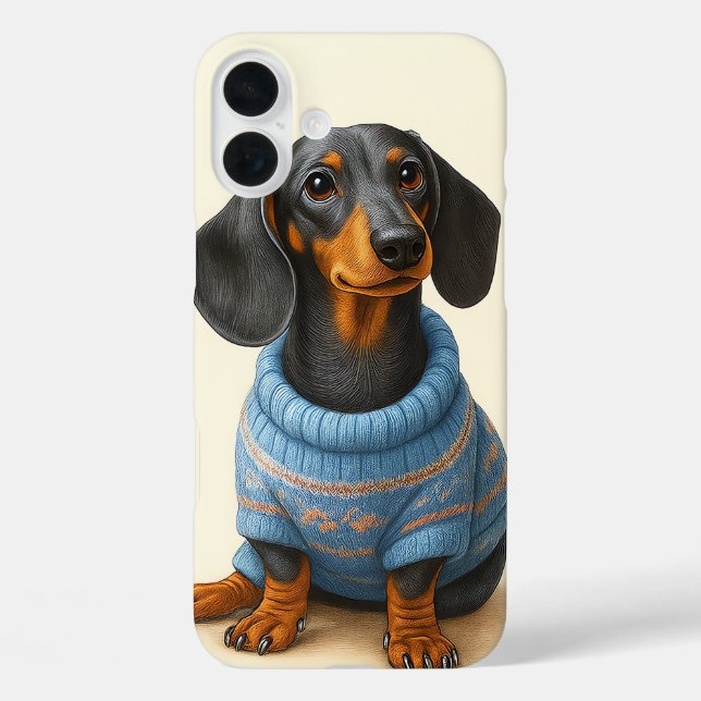 Dapper Dachshund  Case-Mate iPhone Case (Back)