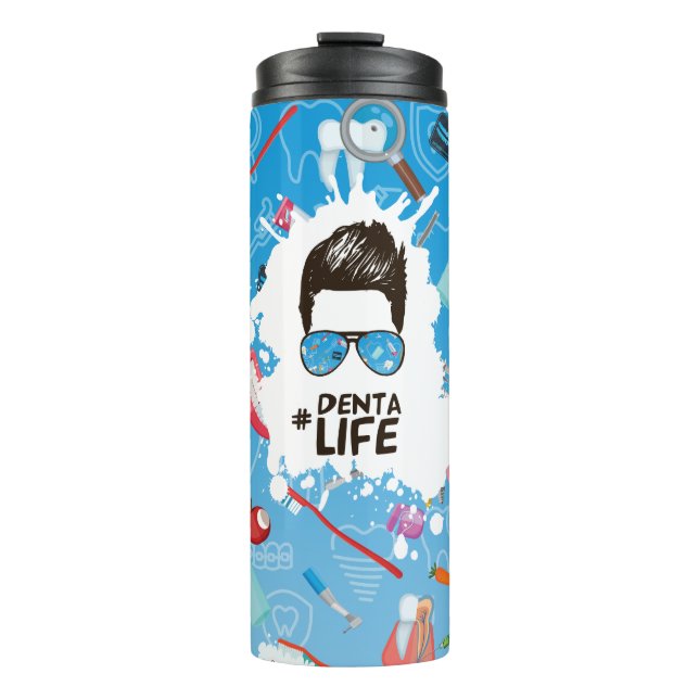 Dapper Dentist  Thermal Tumbler (Front)