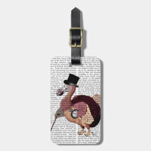 Dapper Dodo Luggage Tag