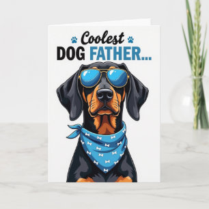 Dapper Doggy Fathers Day Card