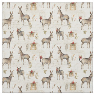 Dapper Donkey: Whimsy Donkey Fabric