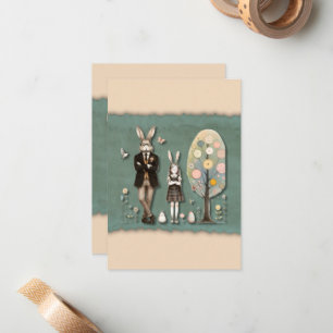 Dapper Easter Note Card