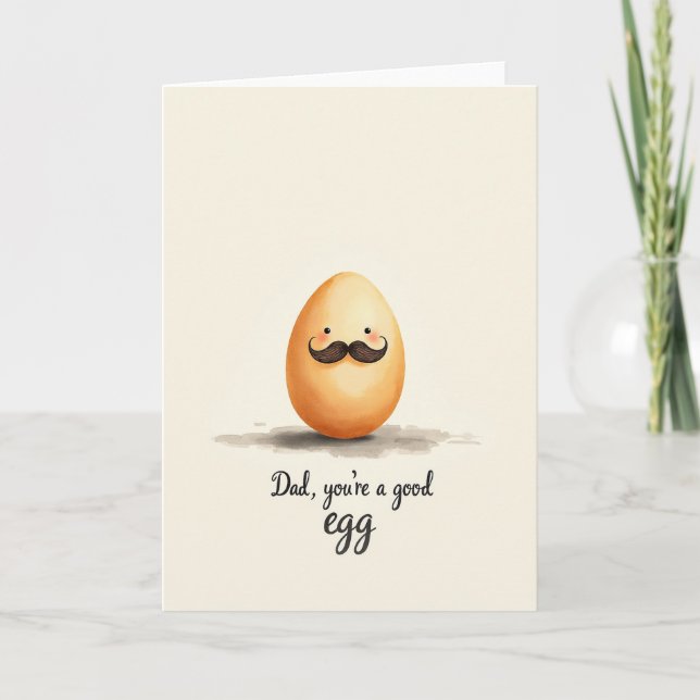 Dapper Fathers Day Figure Card (Front)