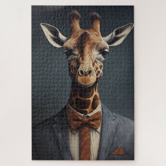 Dapper Giraffe Jigsaw Puzzle