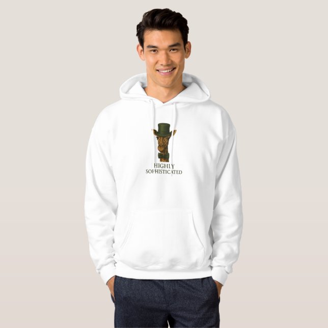 *Dapper Giraffe Vibes* Hoodie (Front Full)