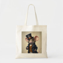 Dapper Mouse Tote Bag