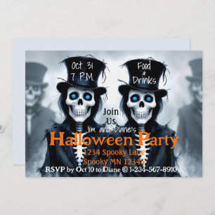 Dapper Spirits & Fogbound Fright Invitation
