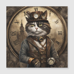  Dapper Steampunk Calico Cat