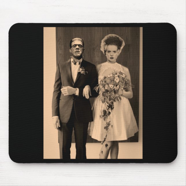 Dapper Wedding Day - Monster Halloween Performance Mouse Mat (Front)
