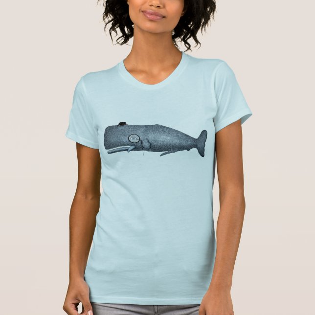 Dapper Whale t-shirt (Front)