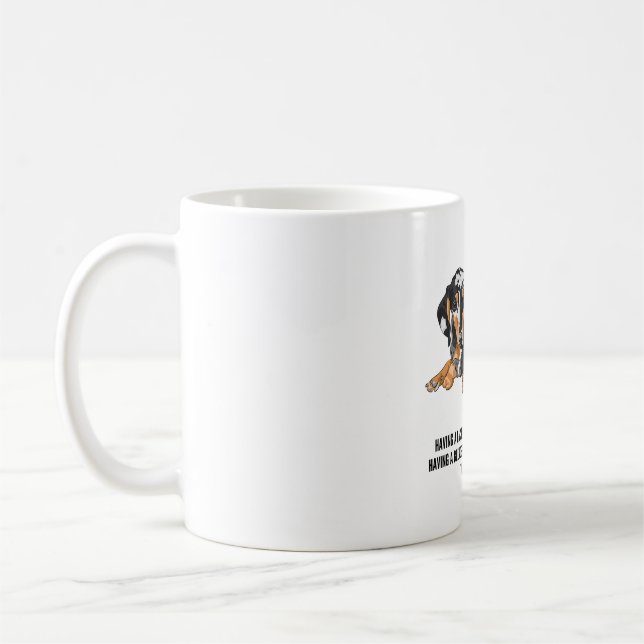 Dapple Dachshund blender Coffee Mug (Left)