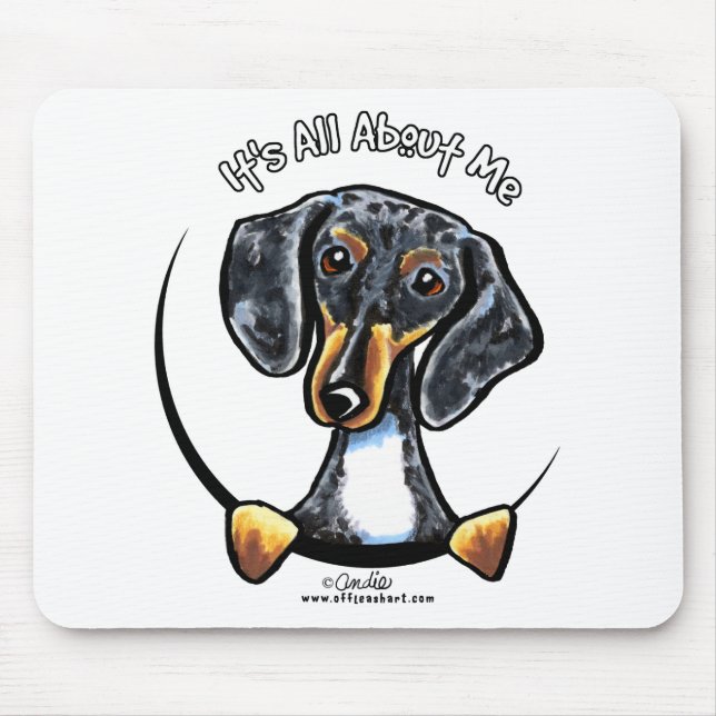 Dapple Dachshund Its All About Me Mouse Mat (Front)