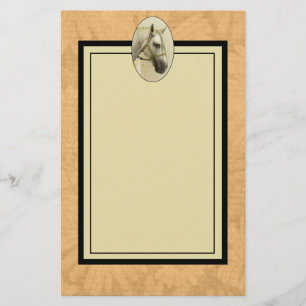 Dapple Grey Andalusian Horse Stationery