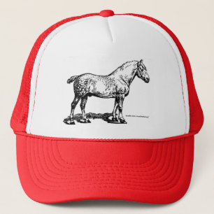 Dappled Draught Horse Cap