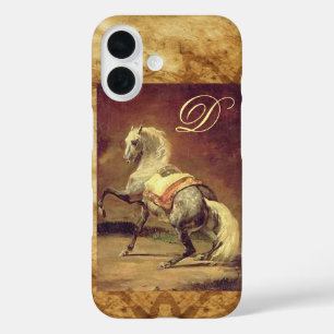 DAPPLED GREY HORSE MONOGRAM iPhone 16 CASE
