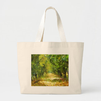 Dappled Light of Day Dreams Tree Avenue Art Large Tote Bag