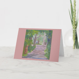 Dappled Shade Drive Card