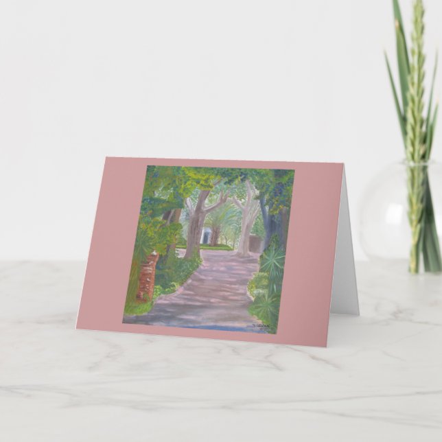 Dappled Shade Drive Card (Front)