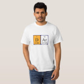 Dar periodic table name shirt (Front Full)