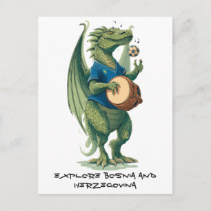 Darbuka Dragon Midfielder Holiday Postcard