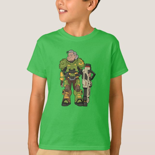 Darby Steel Space Ranger T-Shirt (Front)