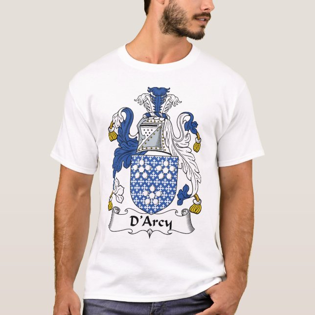 D'Arcy Family Crest T-Shirt (Front)