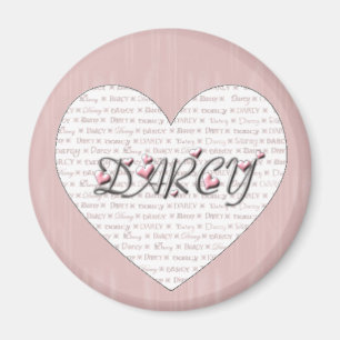 Darcy Heart Magnet
