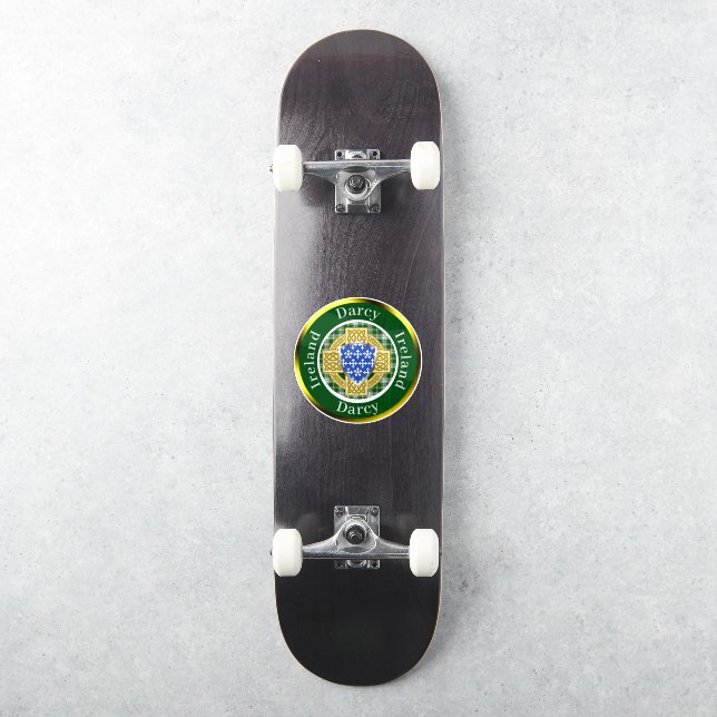 Darcy Shield & Celtic Cross Personalised (Skateboard)