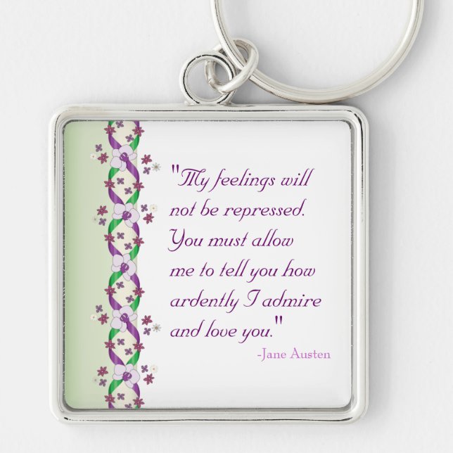 Darcy Wedding Keychain (Front)