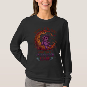 Dare Halloween Scare Purple Voodoo Doll Crescent M T-Shirt
