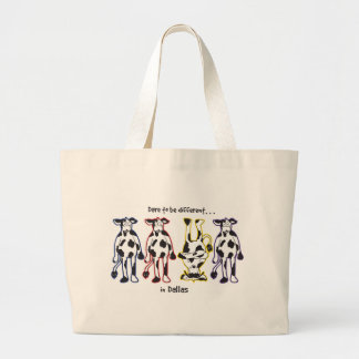 Dare-in-Dalls Large Tote Bag