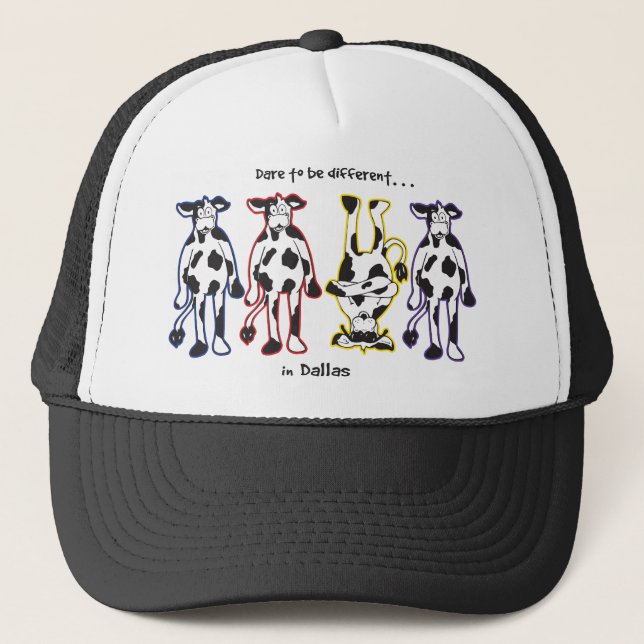 Dare-in-Dalls Trucker Hat (Front)