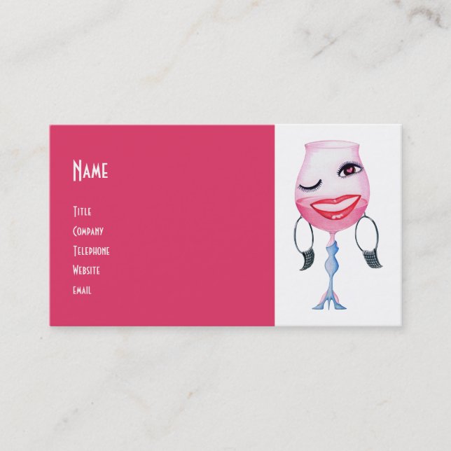 Dare Me Diva Business Card (Front)