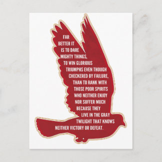 Dare Mighty Things Postcard