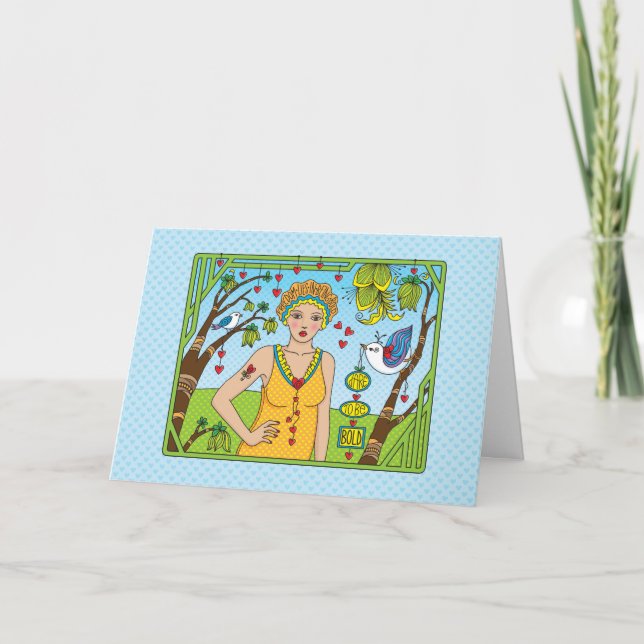 Dare To Be Bold_Greeting Card (Front)