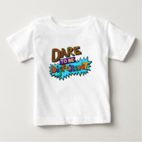 Dare to be Different Colourful Cartoon Design