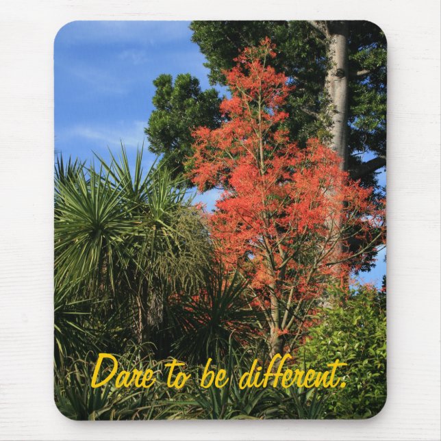 Dare to be Different - Show off your true colours Mouse Mat (Front)