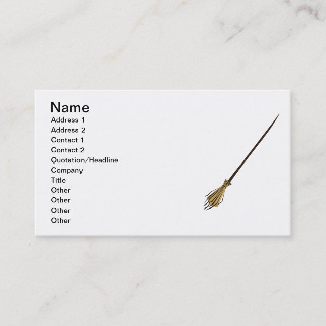 Dare to be Wicked Business Card (Front)