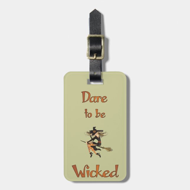 Dare to be Wicked Luggage Tag (Front Vertical)