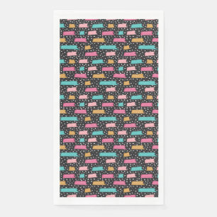 Dare To Be Wild, Just Like The Flowers Napkin