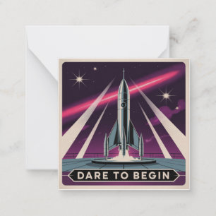 Dare To Begin Card