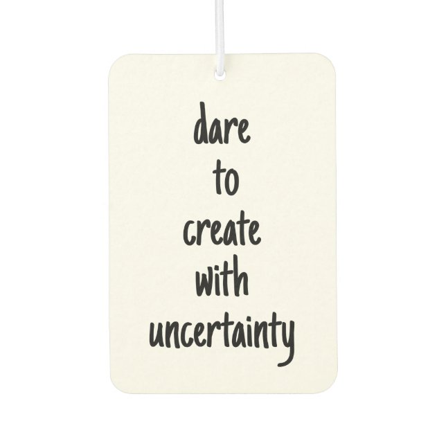Dare To Create Air Freshener (Front)