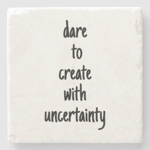 Dare To Create Marble Stone Coaster