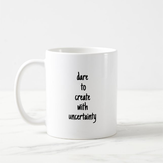 Dare To Create Mug (Left)