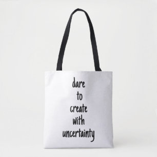 Dare To Create Shoulder Tote Bag