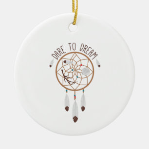 Dare To Dream Ceramic Tree Decoration